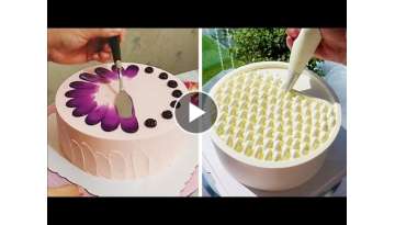 Wonderful Cake Decorating Tutorials For Weekend ???? Satisfying Chocolate Cake Decorating Ideas